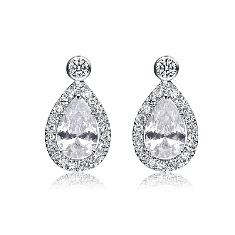 Earrings Spark Rating-Constance Contour Pear Drop Limited Edition Earrings