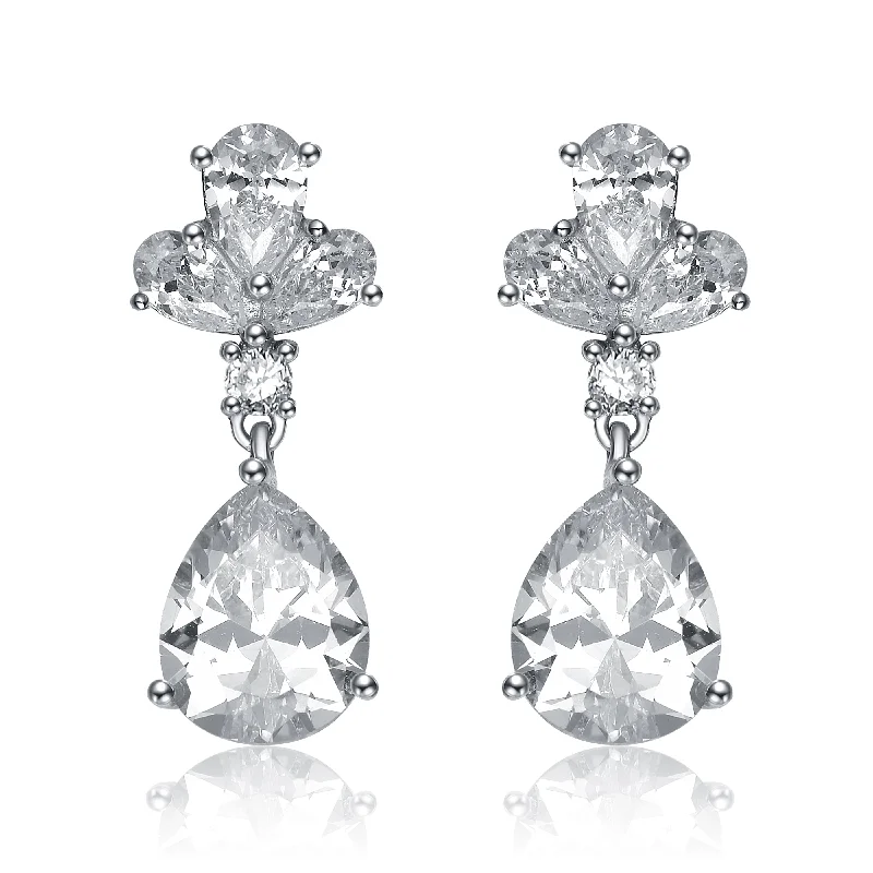 Earrings For Subtle Style-Constance Triple Dauphine Earrings