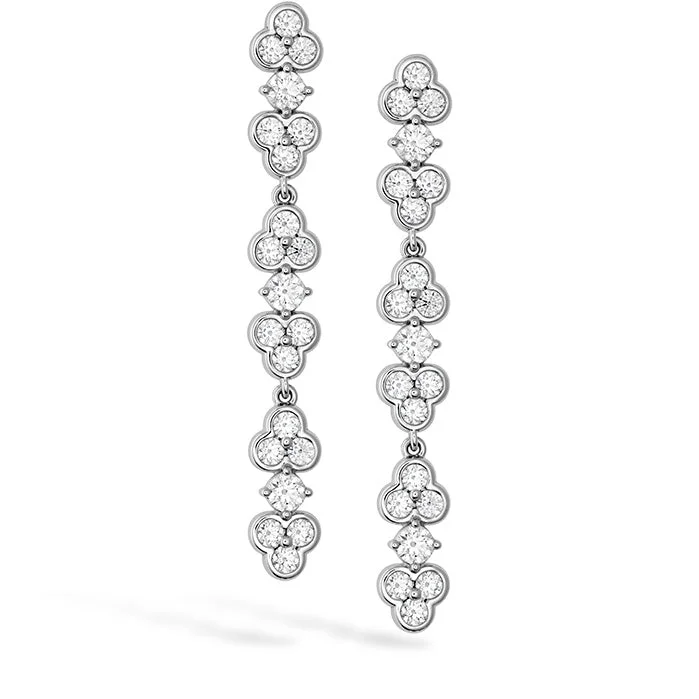 Chunky Earrings For Drama-Hearts On Fire Effervescence Diamond Line Earrings