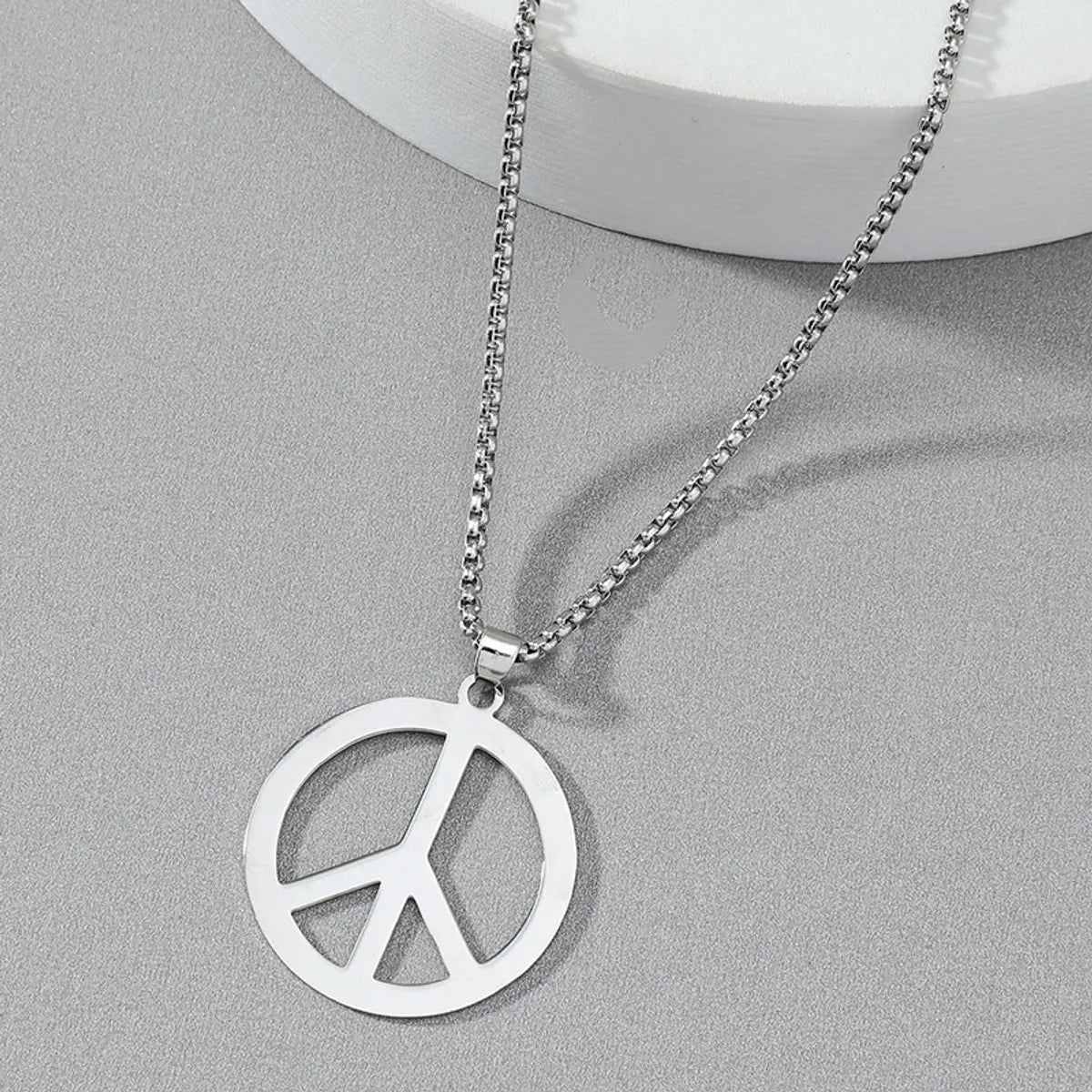 Necklaces For Fine Drops-Fashion Stainless Steel Plating Men'S Necklace