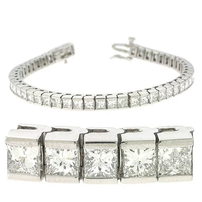 Bracelets Wear Test-Princess Cut Bracelet