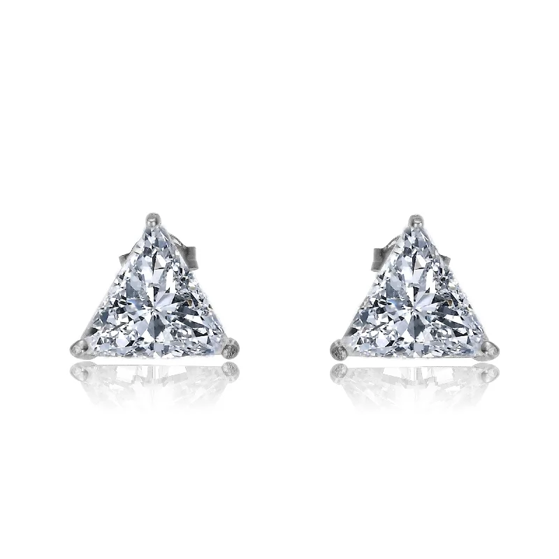 Best Easy Earrings-Triangle Déco Classic Earrings