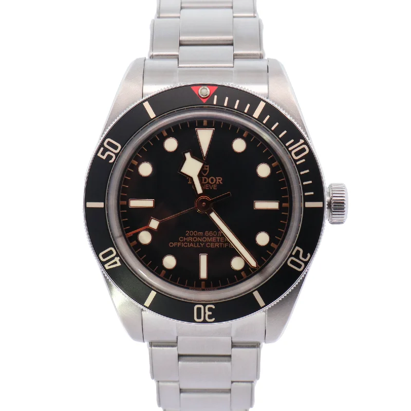 Best Fit Watches-Tudor Black Bay 39mm Black Dial Watch Ref# 79030N