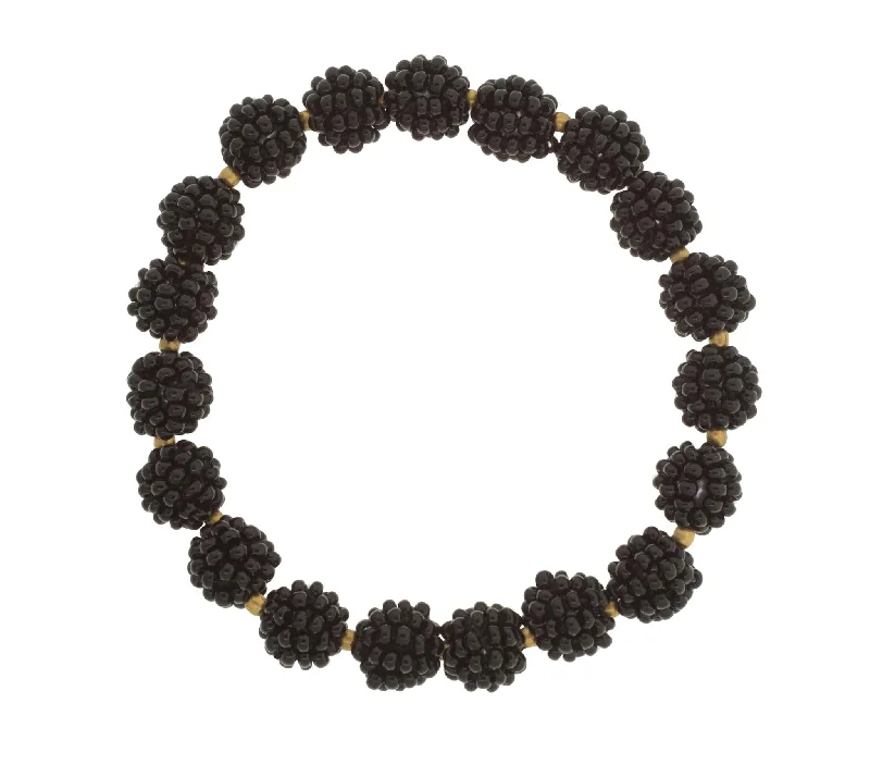 Best Heavy Bracelets-<br>Boho Globe<br> Black