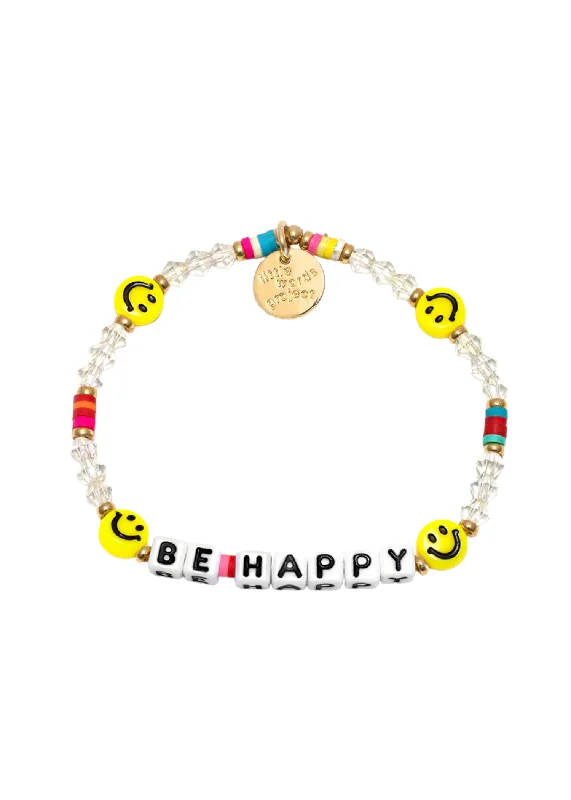 New Vibe Bracelets-LITTLE WORDS BRACELET - BE HAPPY