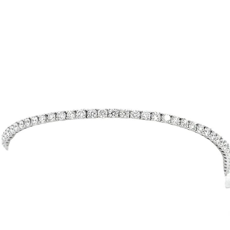 Statement Bracelets For Impact-LAB GROWN ROUND DIAMONDS 3.05ctw TENNIS BRACELET