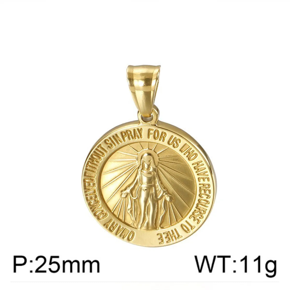 Gold Pendant Kp80828 Only-Z