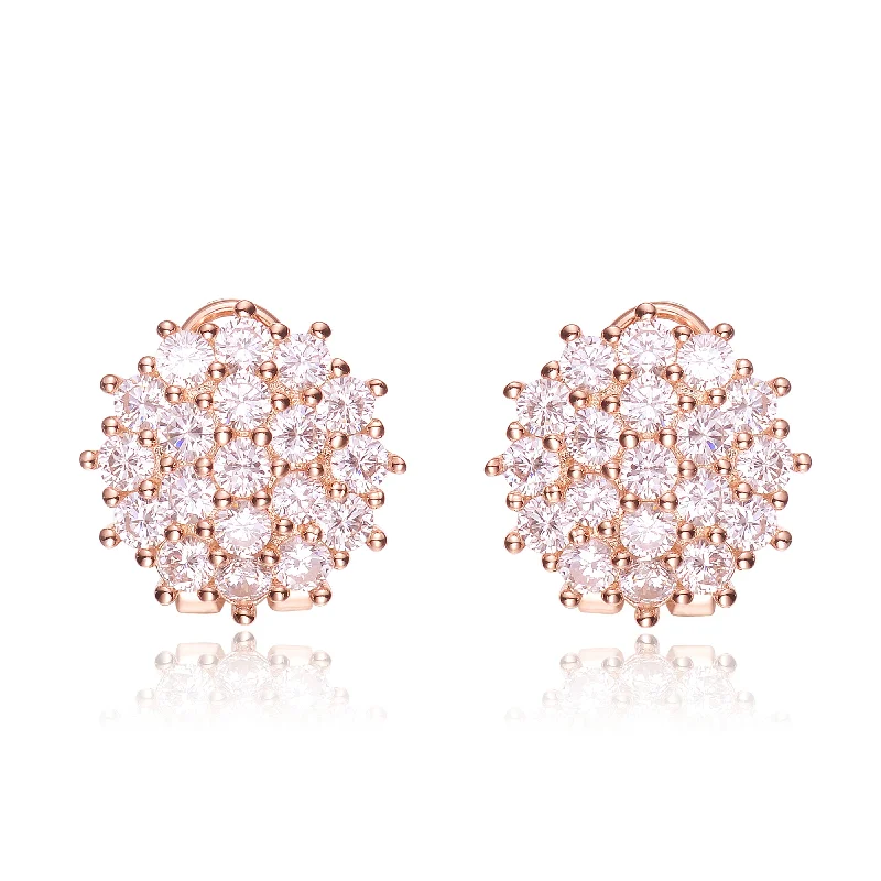 Earrings For Urban Looks-Louise Round Cluster Earrings