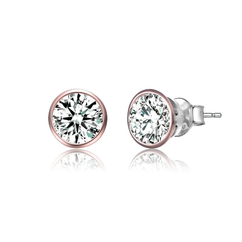 Earrings Sparkle Rating-Marguerite Solitaire Stud Earrings