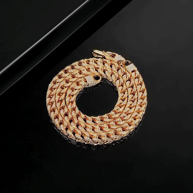 Necklaces Fashion Tips-Copper Brass 18K Gold Plated Casual Elegant Inlay Solid Color Zircon Necklace