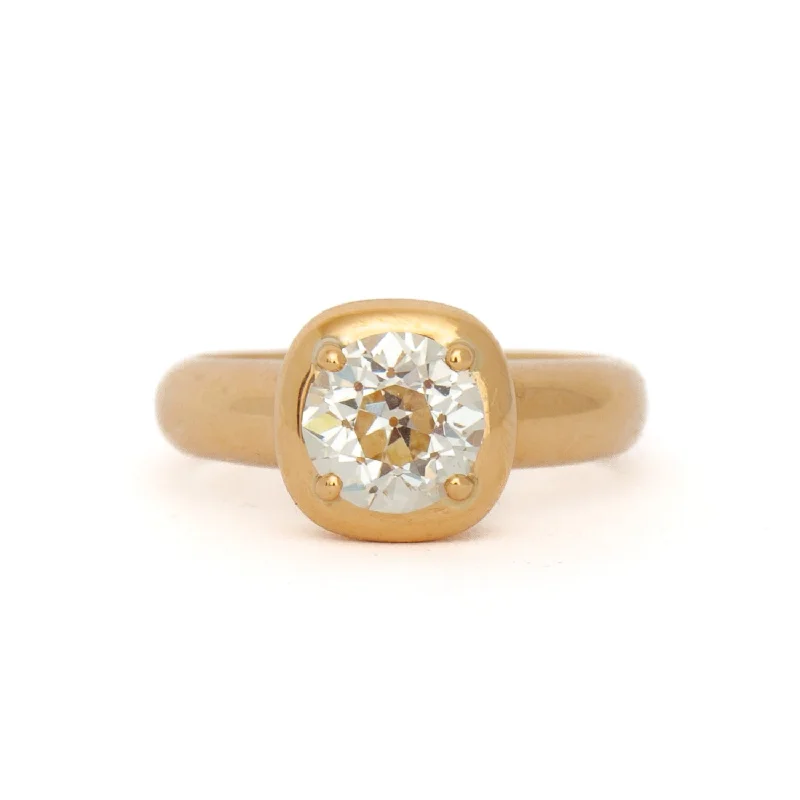 Best Fine Rings-1.58 ct Old European Cori Ring