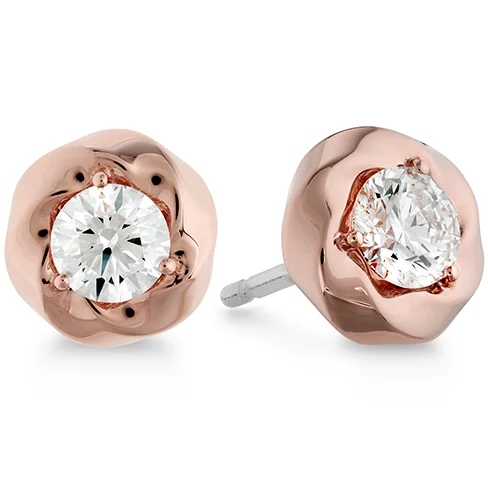 Most Sturdy Earrings-Hearts On Fire Atlantico Single Diamond Stud Earrings