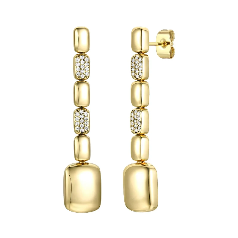 Earrings For Wise Fans-Marguerite Link Linear Dangle Limited Edition Earrings