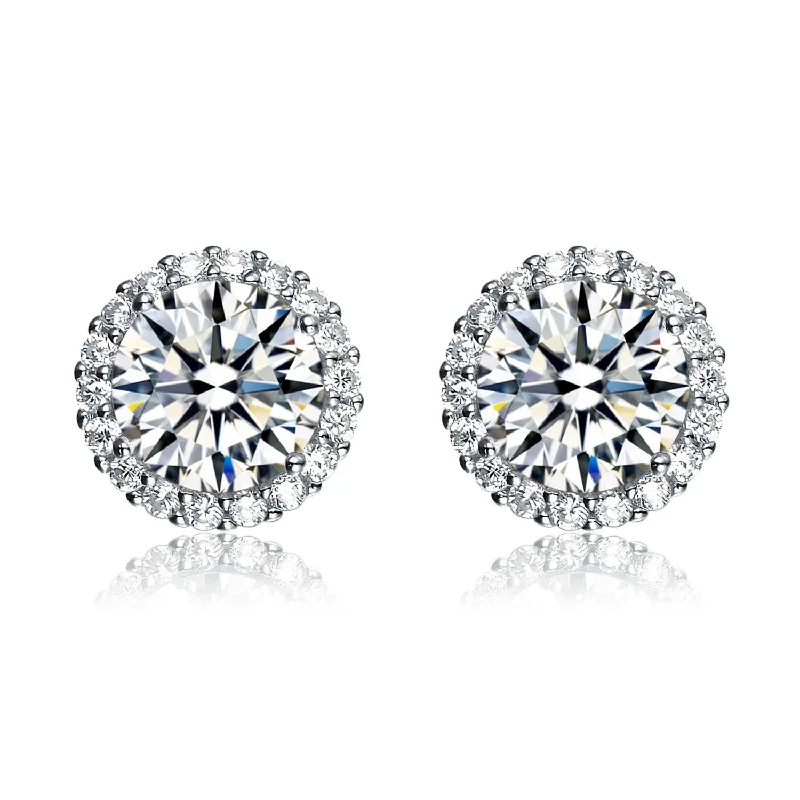 Earrings Price Guide-Monfort Button Stud Earrings