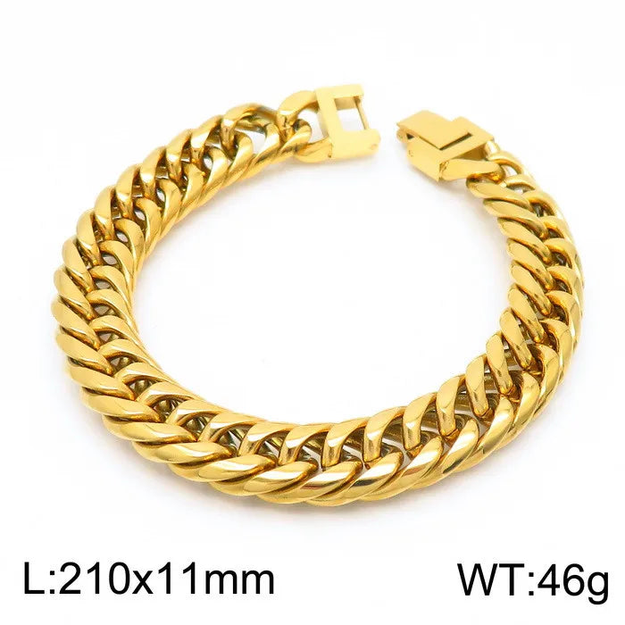 Gold Bracelet with Jewelry Buckle #2