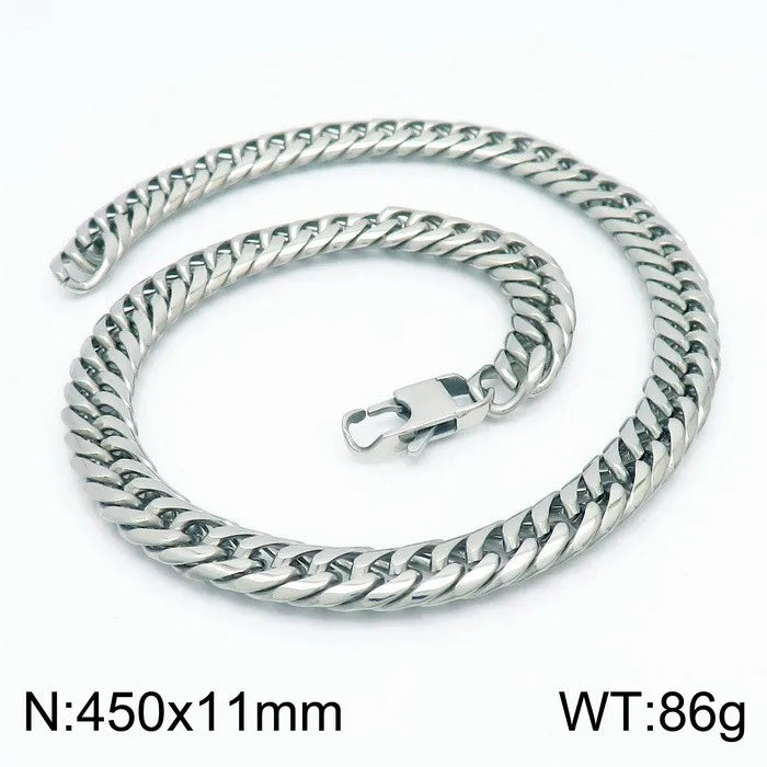 Steel Necklace 45cm