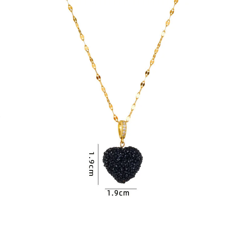 Heart Black A689