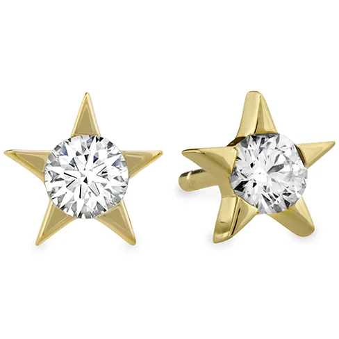 Earrings For Gala Glam-Hearts On Fire Illa Diamond Stud Earrings