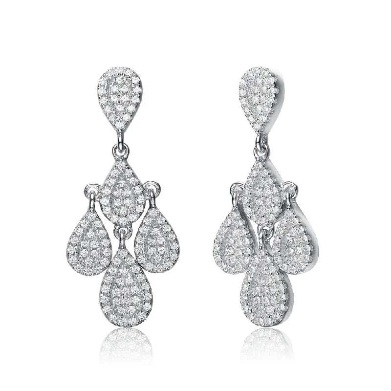 Earrings For Constant Wear-Cannes Bardot Chandelier Earrings