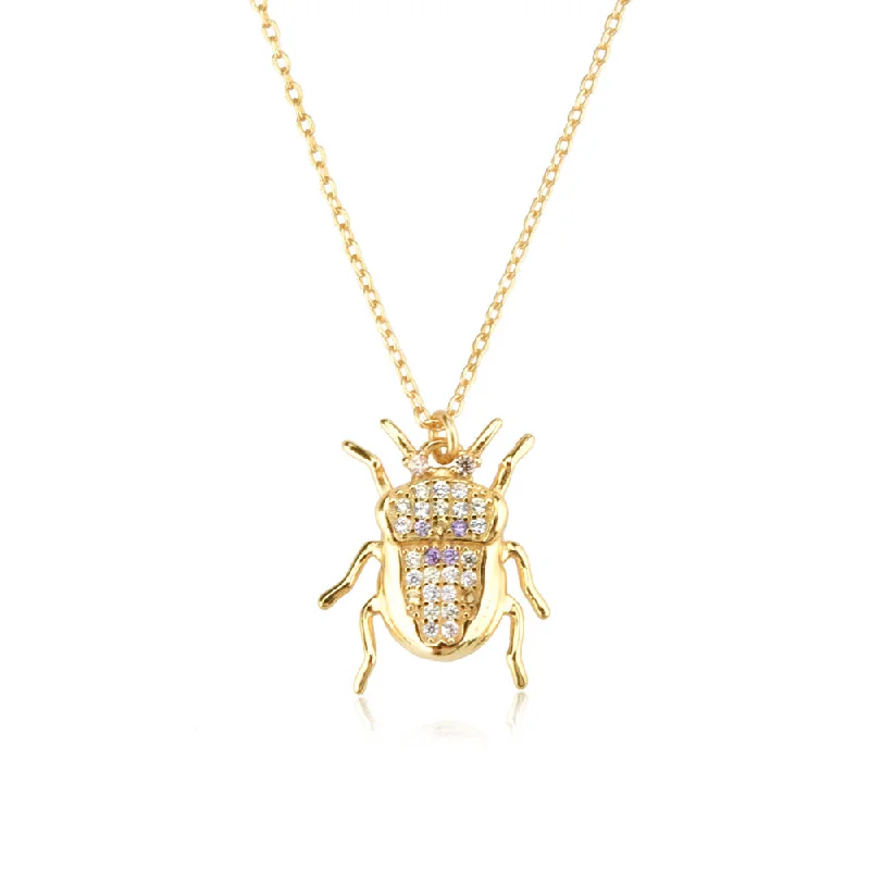 18K Gold Ladybug