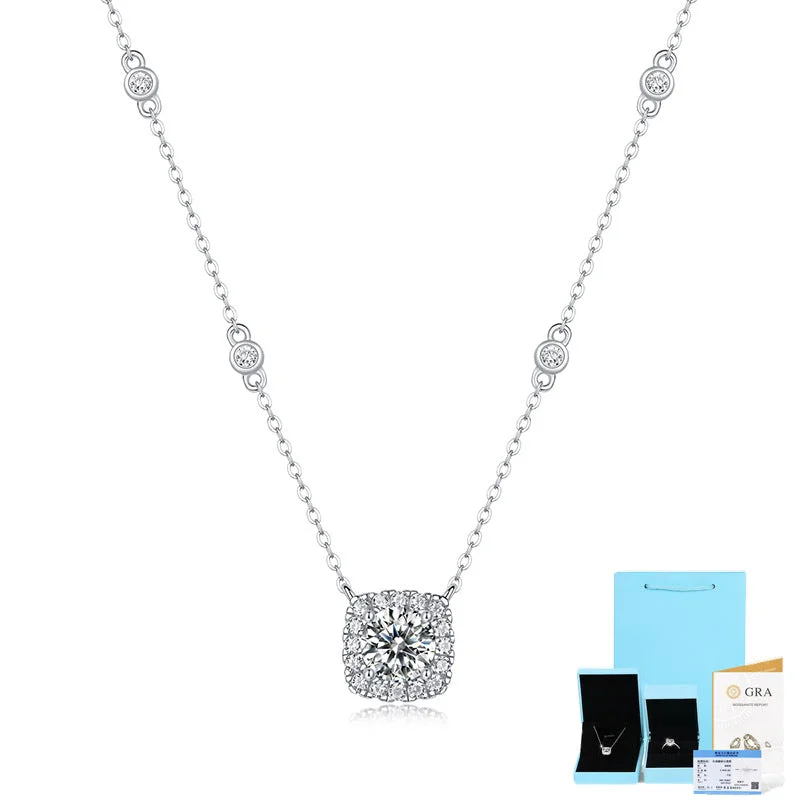 1 Karat Moissanite (Including Gift Box Certificate)