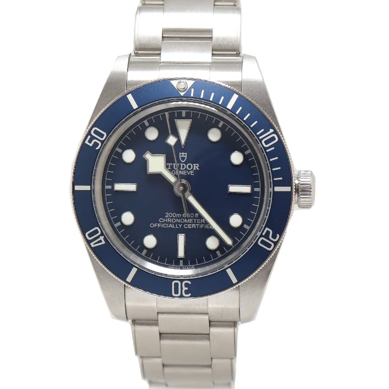 Watches For Bold Impact-Tudor Black Bay 39mm Blue Dial Watch Ref# 79030B