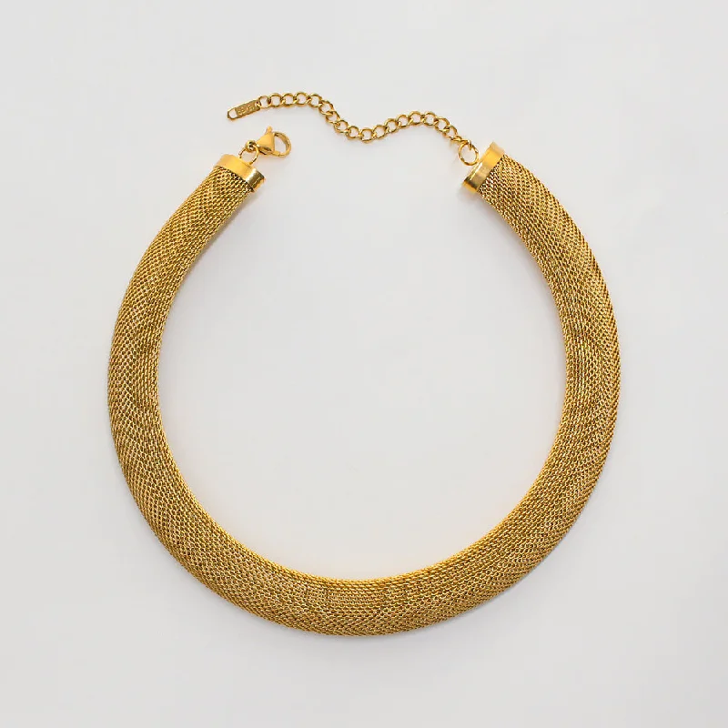 Golden Necklace 36 7cm