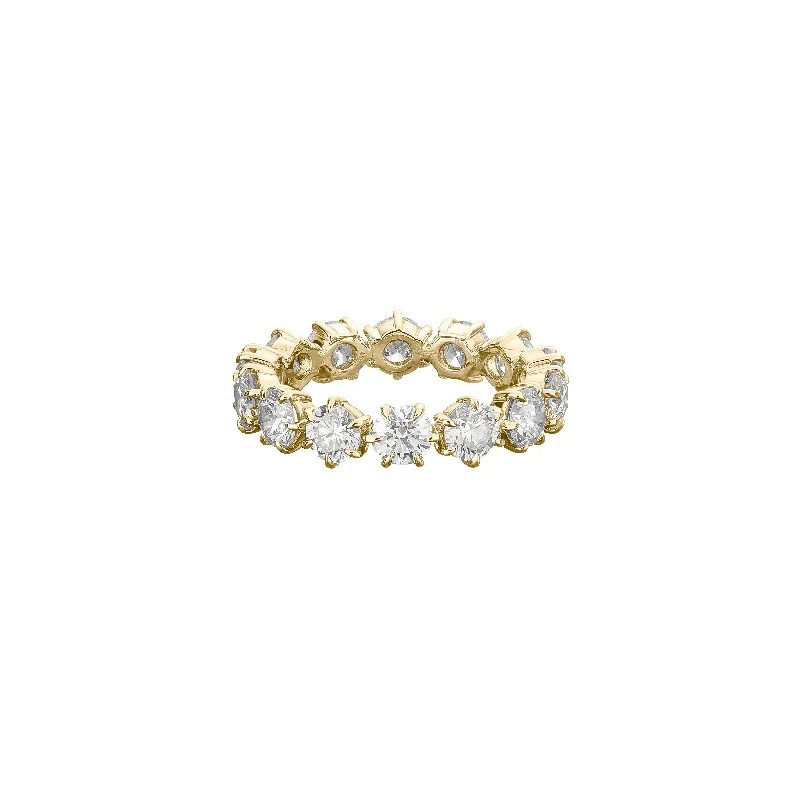 Rings Best Sellers-Catherine Diamond Eternity Band No. 4