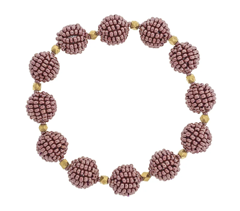 Bracelets Clasp Strength-Luxe Globe <br> Mulberry