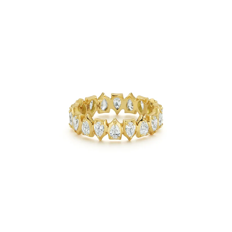 Rings For 80s Flair-Envoy Eternity Band