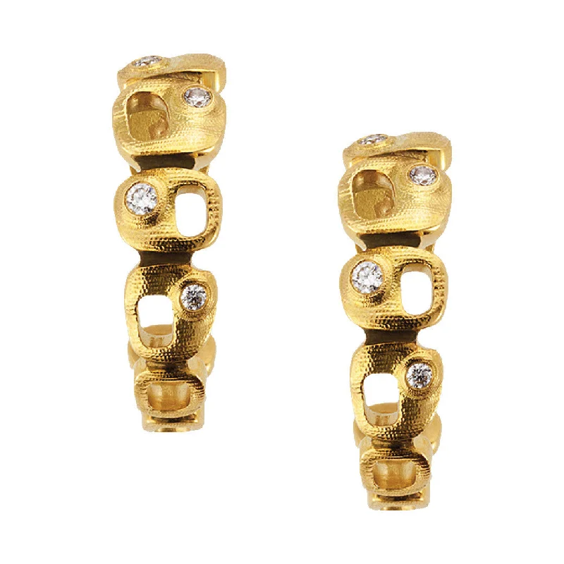 Earrings For Bare Looks-Alex Sepkus Window Earrings - E-222