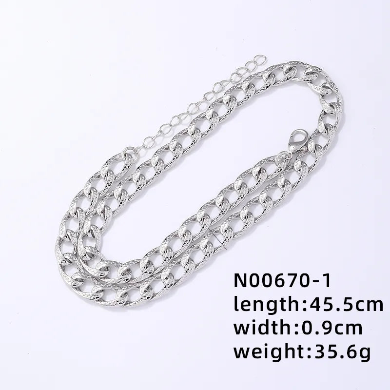 Silver Necklace 45cm