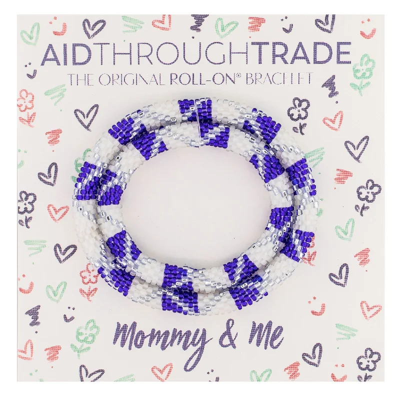 Bracelets For DIY Gifts-*NEW* Mommy & Me Roll-On® Bracelets <br> Peace