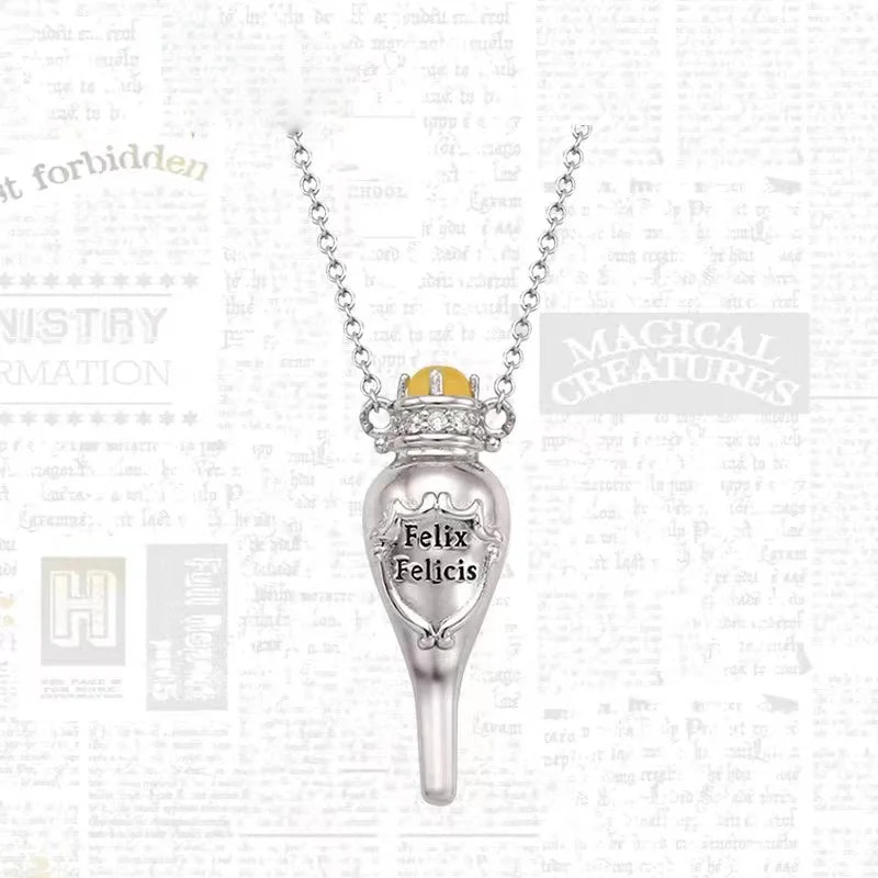 Necklaces For Tough Wear-Sterling Silver White Gold Plated IG Style Elegant Bottle Inlay Artificial Gemstones Agate Pendant Necklace