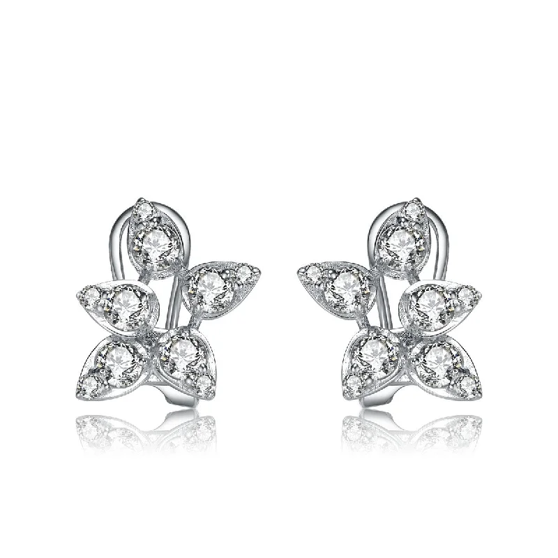 Bespoke Earrings Creations-Lierre Leaf Stud Earrings