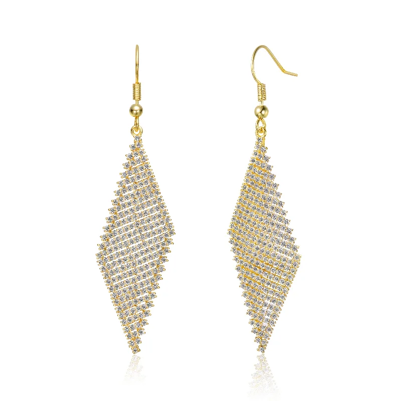 Earrings Fashion Reviews-Raquelle Maxi Mesh Dangle Earrings