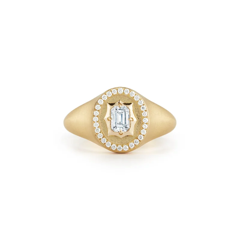 Rings Craft Reviews-Vanguard Gold Signet Ring