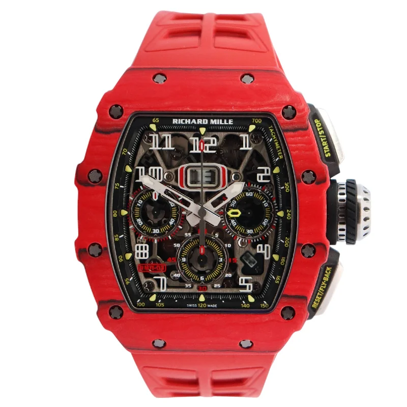 Watches Maintenance Guide-Richard Mille RM11-03 42mm Openwork Dial Watch Ref# RM11-03