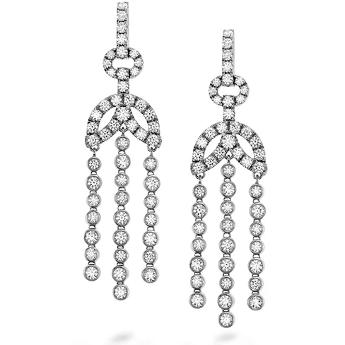 Earrings Designer Rankings-Hearts On Fire Copley Bezel Chandelier Diamond Earrings