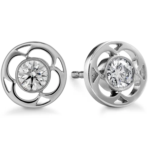 Earrings Craft Reviews-Hearts On Fire Copley Single Diamond Stud Earrings