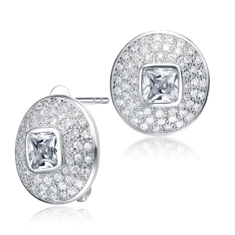 Best New Earrings-Pompidou Statement Button Earrings