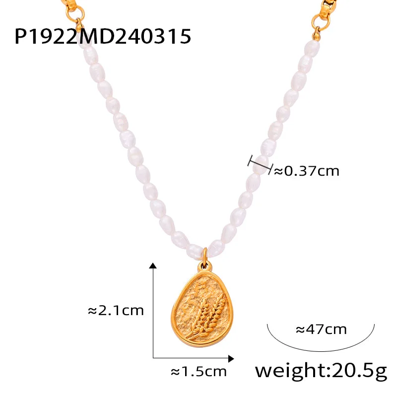 P1922-Gold Necklace