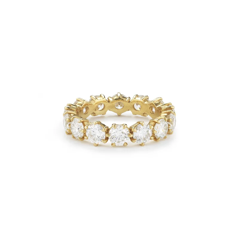 Rings Strength Rating-Catherine Diamond Eternity Band No. 5