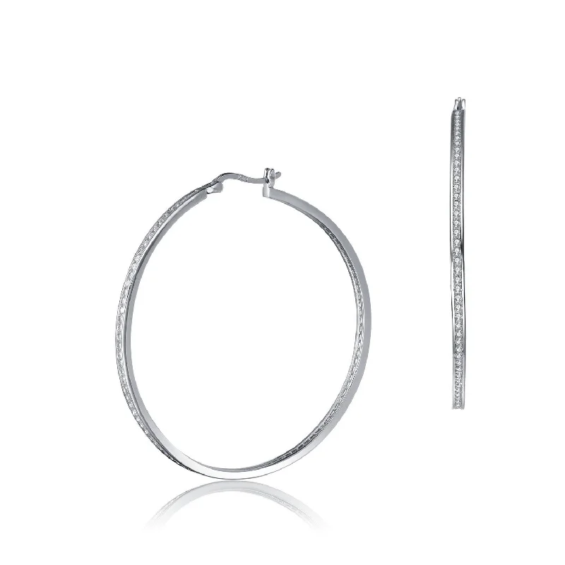 Earrings For Crowd Events-Cléo Essential Halo Hoop Earrings