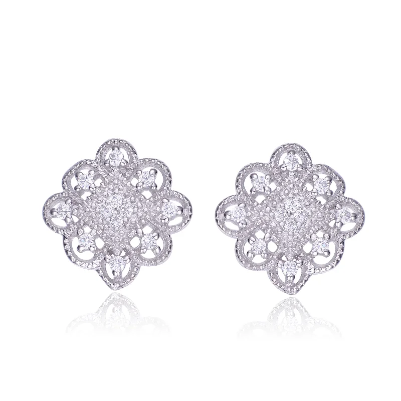 Earrings Keep Guide-Juliette Floral Stud Earrings