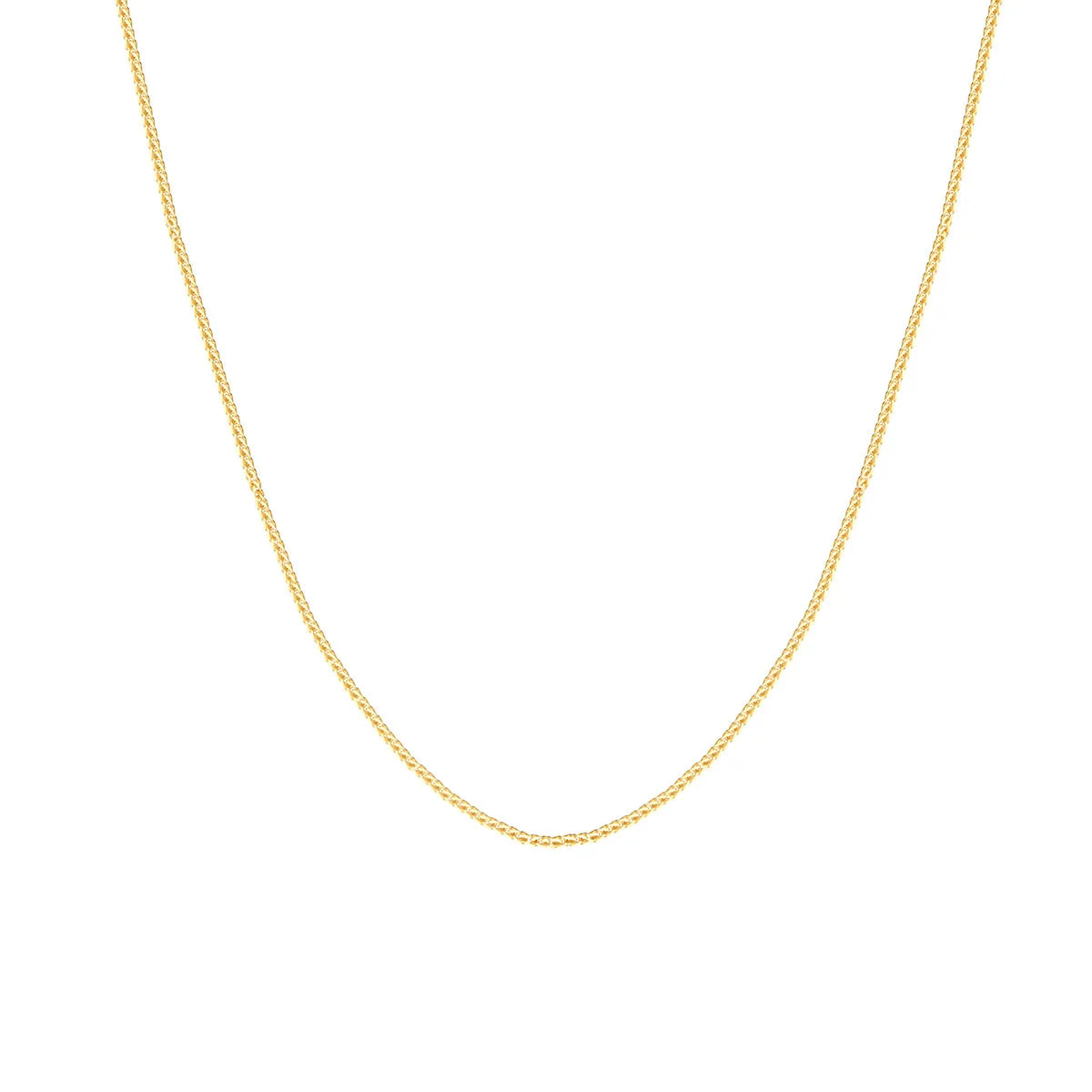 18 Chopin Chain Yellow Gold 45cm