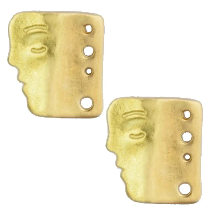 Max Shine Earrings-Alex Sepkus Big Sleep Stud Earrings - E-210