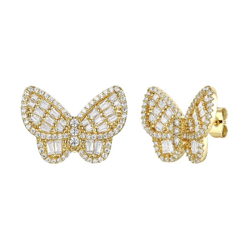 Earrings Base Guide-Louise Butterfly Soulmate Stud Earrings