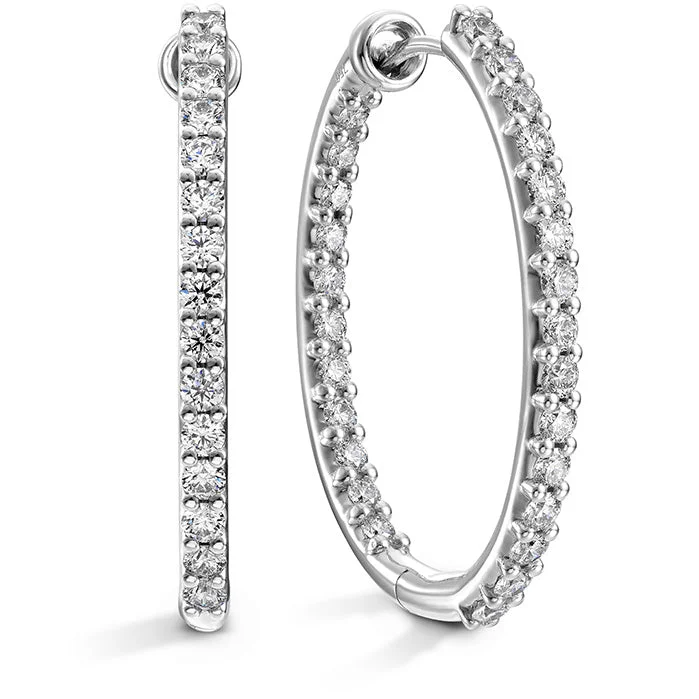 Earrings Style Advice-Hearts On Fire Classic Inside Out Hoop Large Oval Diamond Earrings