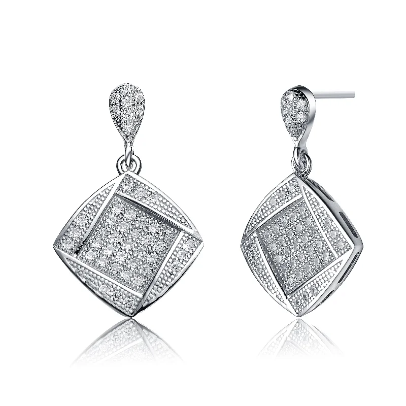 Earrings For Blazer Looks-Vilette Classic Geometric Earrings